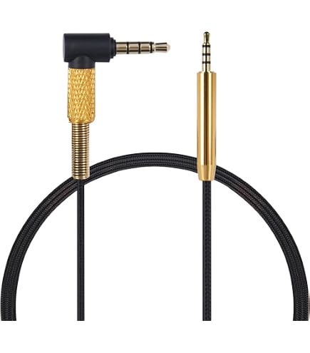 Cable De Repuesto Para Auriculares Sennheiser HD6/7/8 DJ - 2 Metros, OFC, Con Adaptador 3.5mm A 6.35mm