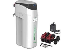 Adoucisseur d'eau Water2Buy EASY modèle Y, adoucisseur d'eau W2BMY de taille moyenne - Eau douce filtrée 17 litres/minute, certifié NSF/FDS/ISO 9001 et 14001, 100% calcaire éliminé