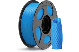 ANYCUBIC PLA 3D Printer Filament 1.75mm, Cyan, 1KG | Dimensional Accuracy +/- 0.02mm, 3D Printing PLA Filament, Reusable Spool, Fits for Most FDM 3D Printers