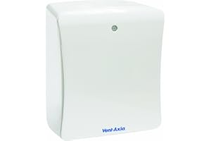 Vent-Axia Solo Plus Centrifugal Extractor Fan With Timer IPX4 rates Supply voltage 220-240V/1/50Hz 427478B