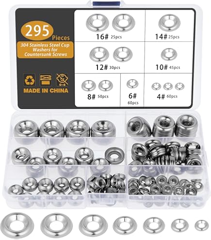 YSFMODE-Rondelles Coniques M3 À Tête Fraisée,Diamètre Du Trou 3,1Mm/0,12