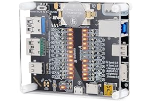 Treedix Probador de Cables USB, Probador de Cables USB-C, Tablero del Probador de Para USB-C, USB-A, USB-B, Micro, Mini y Cables Lightning, Clasifique el Montón de Cables USB Verificando los LED