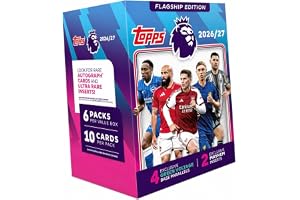 Topps Premier League Trading Cards 2026/27 Value Box | The Value Box contains 60 cards with 4 Green Voltage base parallels and 2 exclusive Mayhem inserts per box.