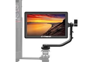 Cytronix Monitor 5.5inch DSLR On-Camera Field Monitor Full HD 1920 * 1080 IPS with 4K HDMI 8.4V DC Input Output Include Tilt Arm (CM6) (CM6(5.5''))