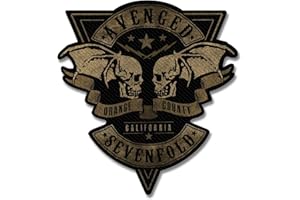 RAZAMATAZ Avenged Sevenfold Orange County Cut Out Patch