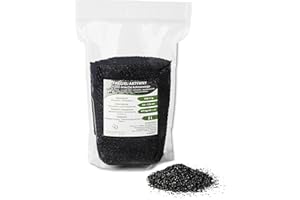 GREENFIELD TECHNOLOGIES SP. Z O.O. Filterkohle Aktivkohle aus Kokosnussschalen Granulat 2000ml Wasseraufbereitung Aktivkohlegranulat Zubehör Destillation