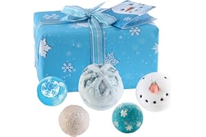 Bomb Cosmetics - Let it Snow, Set da bagno in confezione regalo, motivo natalizio