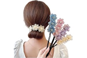 JCTRRJ 4 Stück Dutt Maker, Hair Bun Maker, Duttkissen, Haarknoten, Dutt Hilfe, Frisurenhilfe, Flechthilfe Haare, Haarknotenmacher, Haar Dutt, Hair Bun, Duttduttkissen Klein, Haardutt