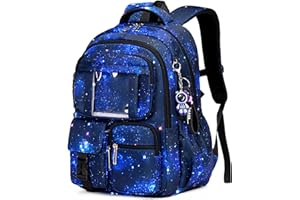 Amythe Zaino Scuola Elementare Bambino, Zaini Traspirante per Bambini dalla Prima alla Quinta Elementari, Zaino Ragazzo per Scuola Primaria e Media, Blu Navy