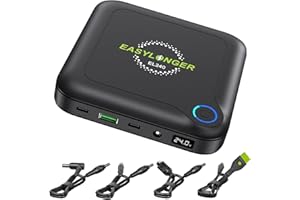 EASYLONGER EL240 CPAP Battery, 24000mAh 12V 24V CPAP Battery Pack, CPAP Power Bank, Laptop Power Bank, CPAP Power Supply for ResMed AirMini/AirSense 10/ AirSense 11/ AirCurve 10/ Philips DreamStation