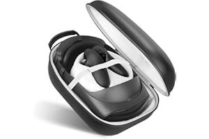 Eyglo Étui de Protection pour Le Casque et Les Contrôleurs du Meta Quest Pro, Sac de Rangement EVA pour Meta Quest Pro,Housse Anti-Chocs Étanche, Accessoires pour Meta Quest Pro