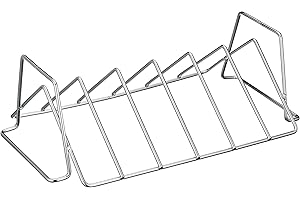 Char-Broil 140017 Support pour les Côtes et les Rôtis, Acier Inoxydable