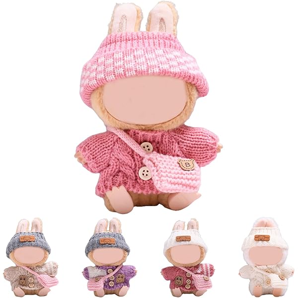 UBBY Puppenkleidung Für 17cm Labu - Tierstil Outfit Grün