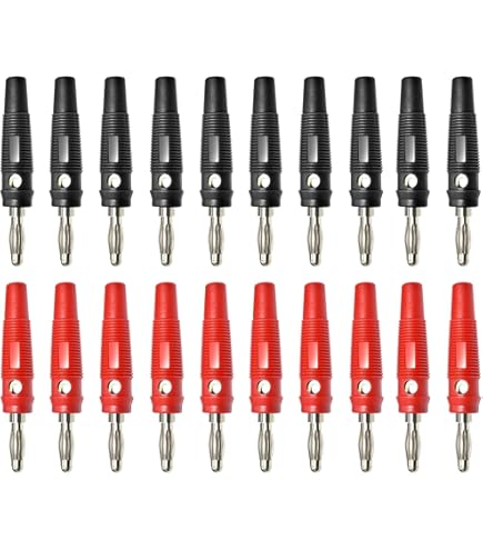 Inbouwbus voor banaanstekker veiligheidsbus 4mm rood Hirschmann - Van