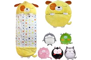 HICAS Sacs de couchage doux et chauds pour filles et garçons