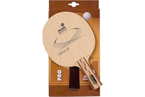 Donier Profi Tischtennis Schlägerholz Carbon Offensive | Ping Pong Schlägerhölzer | Hergestellt in der EU | 7-Schicht Holz, Top Schnelligkeit, Kontrolle, Strategische Angriffe | Indoor & Outdoor