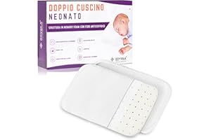 GOYSILA 2 Cojines de Cuna Next to Me 30x20x3 cm con Espuma viscoelástica 100% algodón Suave antiácaros Transpirable Compatible Chicco Next2Me CAM Cullami Kinderkraft Brevi Cosleeping Cochecito