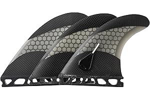 Liquida Carbon Edition Finnen, Future Fin System, G5 Medium Tri Glass