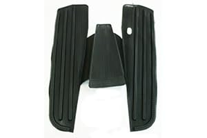 AEspares Compatible With VESPA PX PE T5 LML XE COMPLETE BLACK RUBBER FLOOR MAT STRIP TYPE NEW