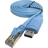 DSD TECH SH-RJ45P USB-zu-Konsole-Kabel mit PL2303GT Chip für Cisco Router Switches 1.8M / 5.9FT