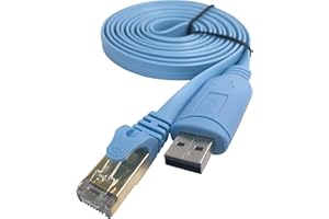 DSD TECH Kabel SH-RJ45P USB do konsoli z chipem PL2303GT do przełączników routerów Cisco 1.8M / 5.9FT