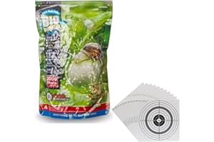 SHOOT-CLUB24 G&G Airsoft Bio BBS 0,33g - 2000 Stück Precision Softairkugeln Kal. 6mm Airsoftmunition + 25 ShoXx.® Shoot-Club Zielscheiben