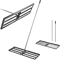 Gazonrakel 76 x 25 cm Met Steel, Nivelleringshark Voor Gazononderhoud