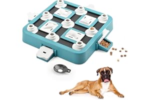 LACCEN Hundespielzeug Intelligenz, Level 3 in 1 Interaktive Hundespielzeug Puzzle für Langeweile, Intelligenzspielzeug für IQ Training Treat Dispenser Spielzeug für Große Kleine Mittlere Hunde