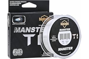 SeaKnight Lenza da Pesca in fluorocarbonio Lenza alla Carpa Rivestito in fluorocarbon 100m 3-35LB