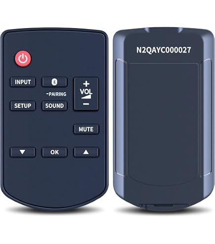 VINABTY Nuovo SC-HTB100 Telecomando di ricambio SC-HTB100 Telecomando Per PANASONIC Home Theater System SC-HTB100 SCHTB100 Remote Controller