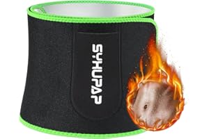 SYXUPAP Fascia Addominale Dimagrante, Accelerare Combustione dei Grassi, Regolabile Fascia Sauna di Neoprene, Miglior Cintura Dimagrante per Uomo e Donna - Sport e tenervi Sottile