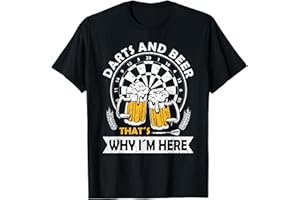 FUNNY DART GIFTS DART BOARD BULLSEYE APPAREL Dart Player Dart Board One Dart Competition Arrow Darting T-Shirt