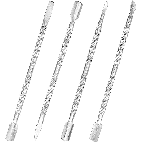 N&BF Rosenholzstäbchen 10er Set – Nagelhautschieber & Reiniger Für Maniküre & Pediküre