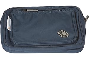 Hippychick Hipseat Accessory Bag/Travel Pouch with 2 Pockets, Can Be Used with The Back-Saving Hippychick Hipseat Baby Carrier, Navy Blue