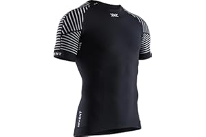 X-BIONIC Invent 4.0 - Maglia Termica Uomo Manica Corta a Compressione - Alte Prestazioni per Running, Sci, Ciclismo, Fitness e Sport Invernali
