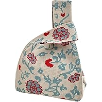 Buy Street27® Japanese Style Wrist Handbag for Women Knitted