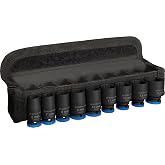 Bosch 9 x PRO Impact lokma anahtar seti (31 x 28 mm, profesyonel aksesuar matkap ve tornavida)