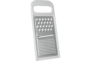 Metaltex 194550 Râpe en INOX, Universelle, Armature en Plastique