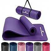 Sporsize Pilates & Yoga Matı &mdash; Kaymaz NBR K&ouml;p&uuml;k &mdash; Taşıma Askılı &mdash; Ev & Salon Kullanımı