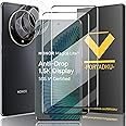 HOMEMO 2+2 Pack For Honor Magic 6 Lite Screen Protector 2 Pack+ Camera Lens Protector 2 Pack, Bubble Free, 9H Hardness, HD Anti-Scratch, Tempered Glass Protective Film For Honor Magic 6 Lite 5G