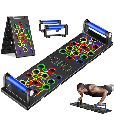 Entraînement Pectoraux Triceps épaules Planche De Pompes Multifonction Pliable – Barre Push-up Antidérapante Pour Musculation à Domicile – Idéal Hommes & Femmes Entraînement Pectoraux Triceps épaules Planche De Pompes Multifonction Pliable – Barre Push-up Antidérapante Pour Musculation à Domicile – Idéal Hommes & Femmes