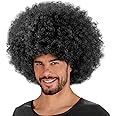 " BLACK JIMMY OVERSIZED WIG" in polybag -