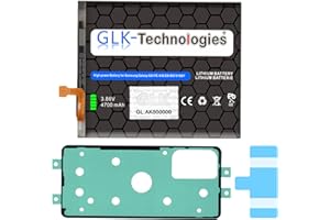 High Power Ersatzakku kompatibel mit Samsung Galaxy A52 A525F, A52 5G A526B, A52s A528B | GLK-Technologies Battery | accu | 4700mAh Akku | inkl. 2X Klebebandsätze