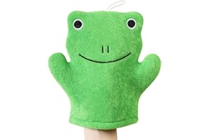 EBHO Manoplas baño Bebe, Guante de baño para niños, Toallas de baño para niños, Guantes de baño, Guantes exfoliantes de baño y Ducha para niños