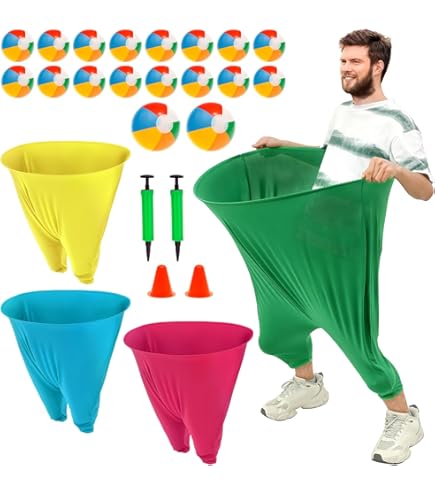 Lyreh Oma Hosen Wurfspiel Set - 6 Bälle & 1 Hose Für Partyspiele