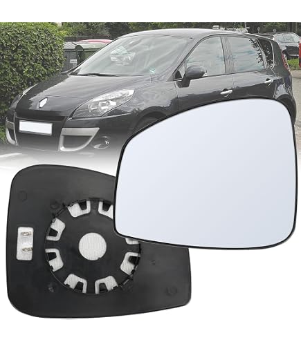 Specchio Retrovisore Esterno Sinistro Con Sbrinamento E Supporto Per Renault Kadjar, Grand Scenic IV, Espace V, Koleos II (963665711R)