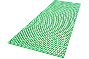 MR-Style Grande grille Racing Tuning 40 x 120 cm en plastique ABS nid d'abeille dans les couleurs RAL (vert pur RAL 6037)