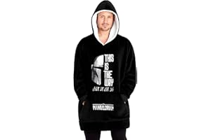 Disney Frozen The Mandalorian Sudadera Manta Gigante para Hombre de Forro Polar Baby Yoda