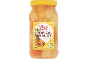 SERENDIB Nature's Finest | Tropical Fruits in Juice | 700g | Fruit pots Perfect for Families (8 Bottles)