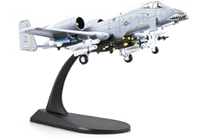 Lose Fun Park 1:100 Modello Di Aereo Militare A-10 Thunderbolt II Warthog Diescast Fighter Modello Di Aereo Da Caccia In Lega